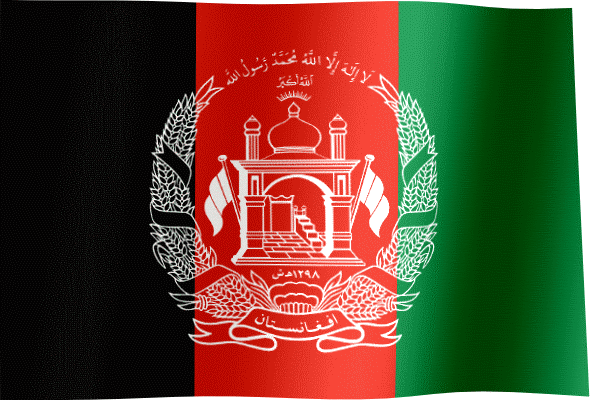 Afghanistan Flag GIF | All Waving Flags