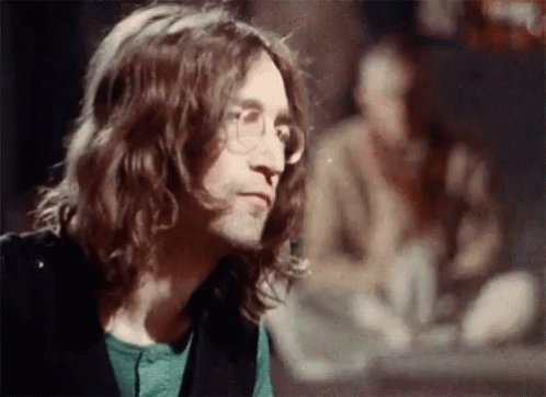 The Beatles John Lennon GIF - The Beatles John Lennon Dance Head - Discover  &amp; Share GIFs